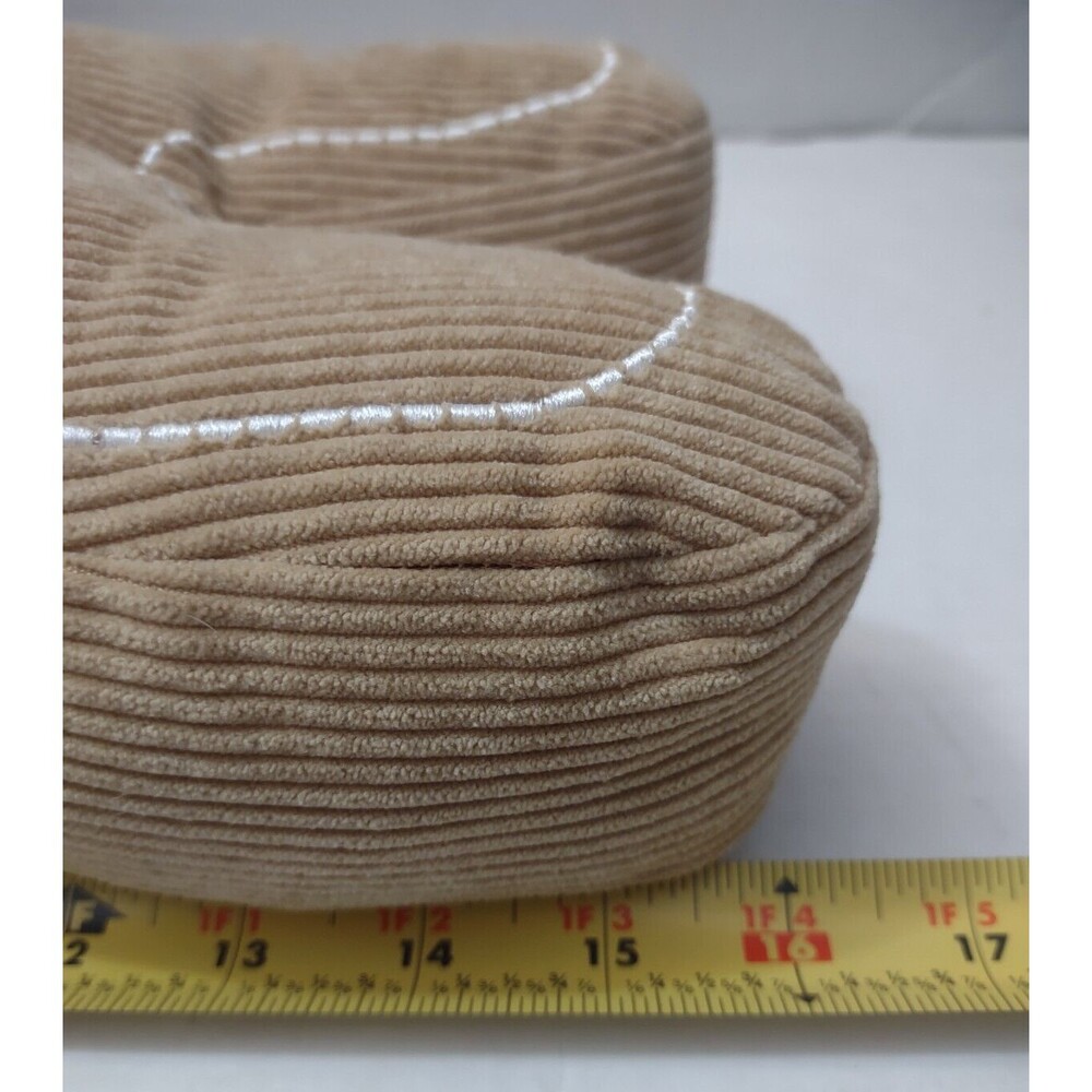 Cupcakes And Cashmere Corduroy Gingerbread Man Pillow 16" - Picture 5 of 6